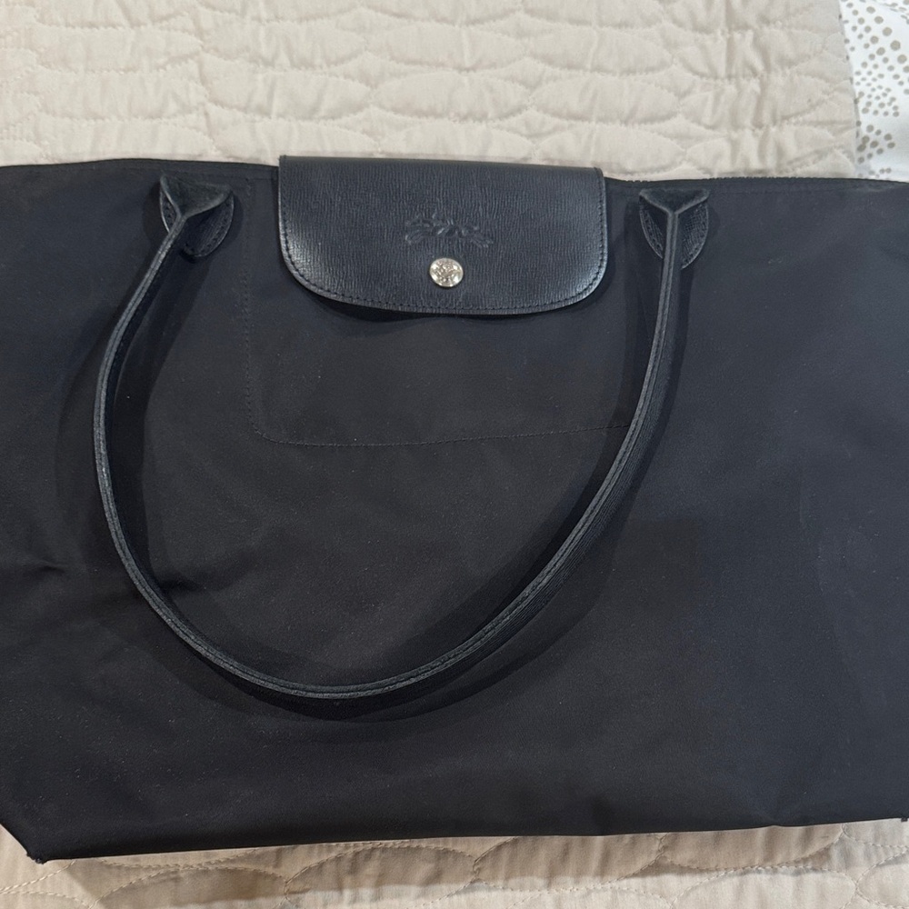 Elegant Black Tote Bag